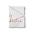 thumbnail image 2 of Birthday Soft Flannel Fleece Throw Blanket, Sloth Self Portrait Smiling Face with a Bow Tie Click Shoot Speckles Hand Drawn, Cozy Plush for Indoor and Outdoor Use, 50" x 60", Multicolor, by Ambesonne, 2 of 5