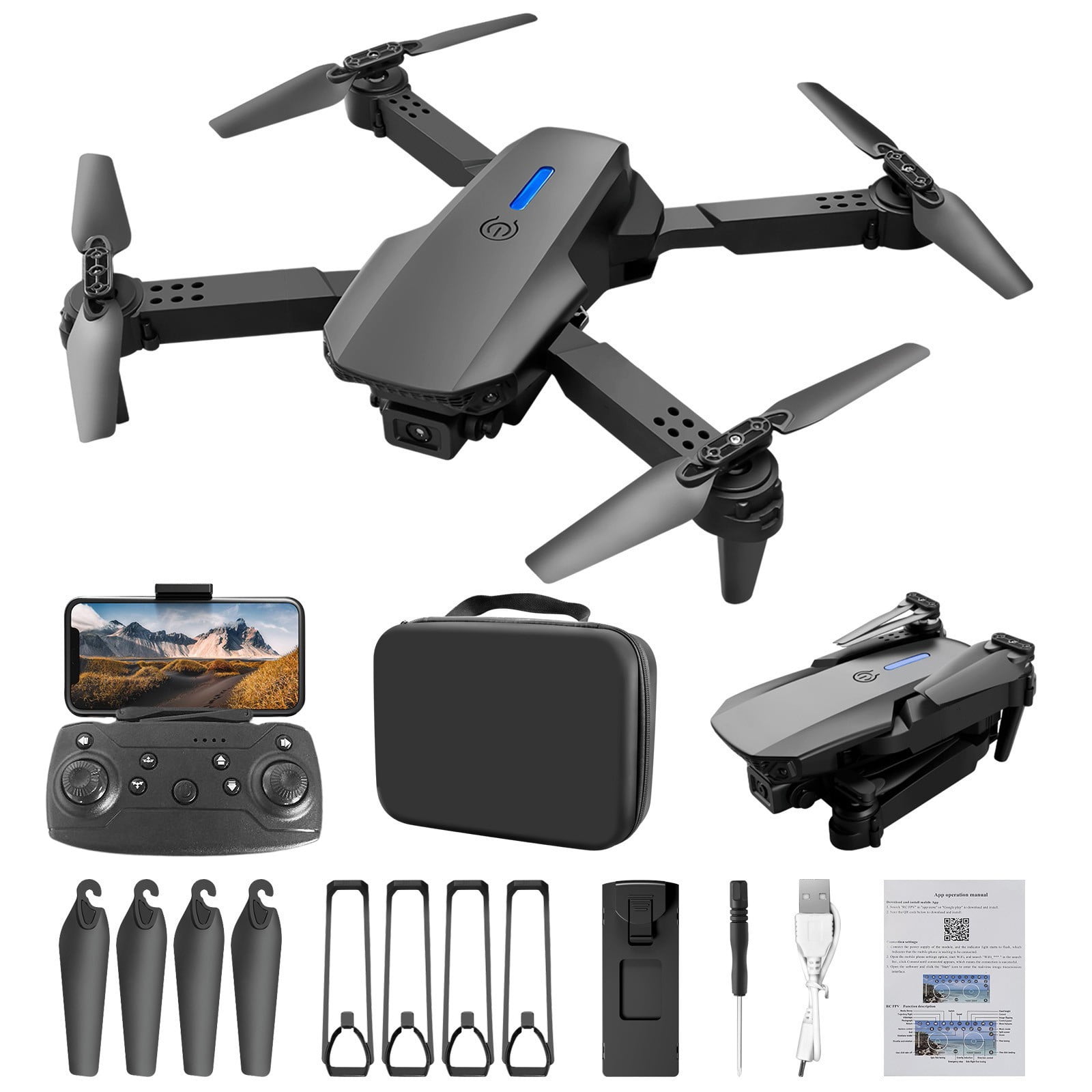 GoPro HERO5 Karma Drone with Harness - Walmart.com
