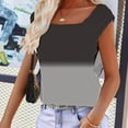 thumbnail image 4 of Cute Summer Crop Tops for Women Shirts for Women Dressy Casual Summer Short Sleeve Button Up Shirts for Women Cropped, 4 of 7
