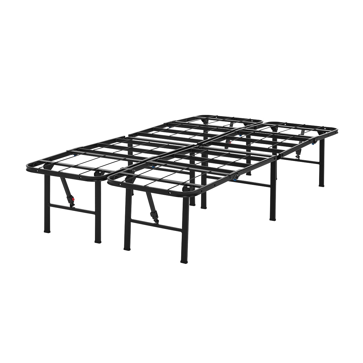 Mainstays Twin Steel Platform Bed Frame, Black