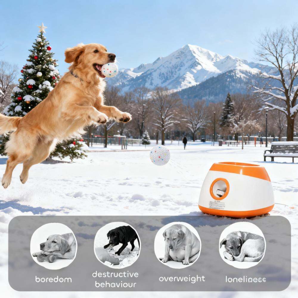 Orthopedic Dog Bed, 26-79 FT Distance Automatic Dog Ball Launcher, Orange Dog Bed,Abs Cat Bed, Pet Supplies Pet Beds & Furniture