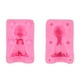 thumbnail image 1 of Injueey Molde de silicona para Fondant, antiadherente Irregular, bonitos dibujos animados DIY, velas perfumadas de caramelo, artesanías, molde, Cocina y Comedor Chica Injueey HA078890-02, 1 of 6
