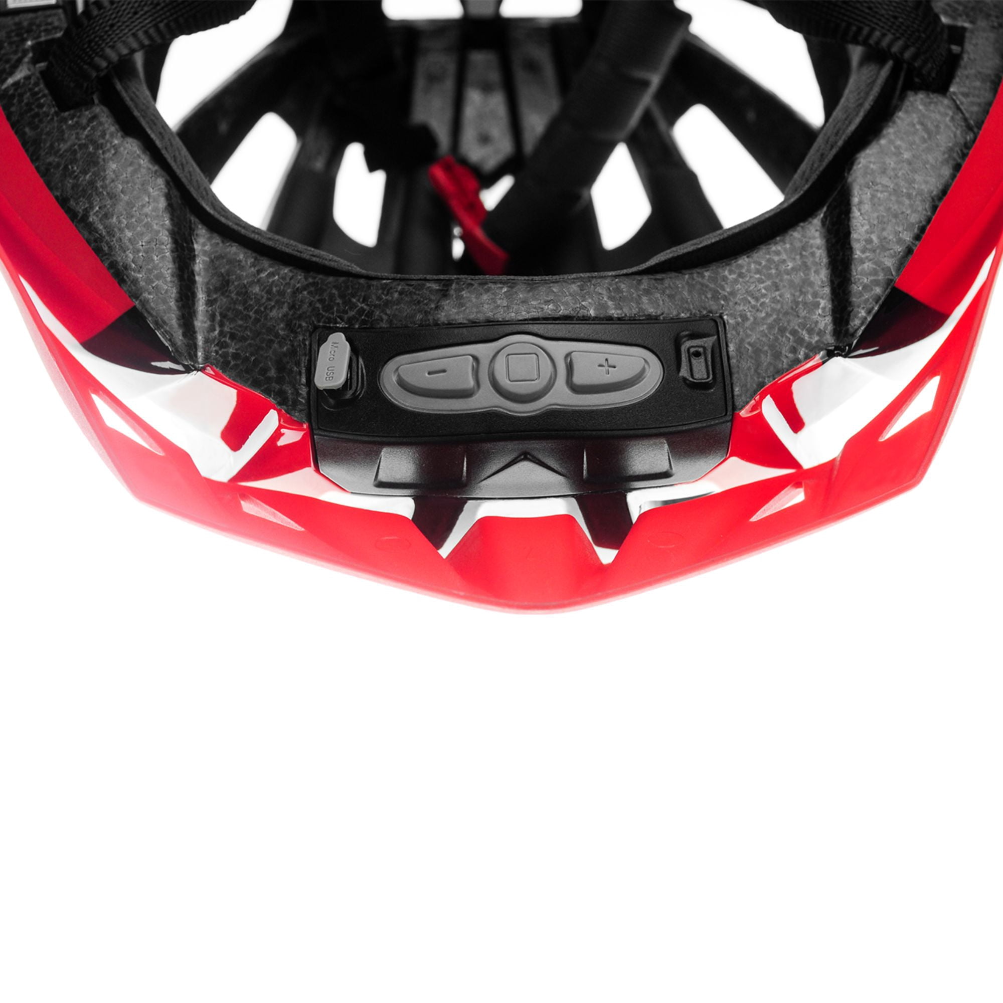 LIVALL MT1 Neo Smart Cycling Helmet with Turn Signals - Medium (21.3-22.8 in) - Red
