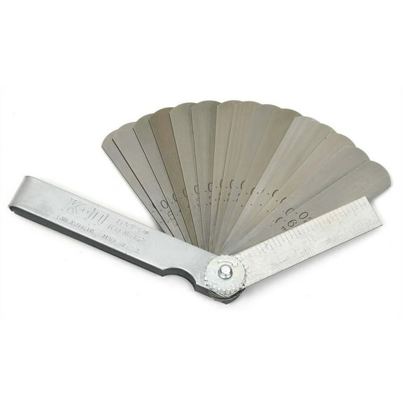 KD Tools KDS162 15 Blade SAE/Metric Feeler Gauge