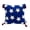 Star Pillow-1PC, variant on Bow Flag 4th of July Decorative Pillow, Red White and Blue Patriotic Pillows, 19.5" X 14" USA Throw Pillows for Couch, Living Room, Bed, Outdoor