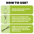 thumbnail image 4 of SCENTORINI Citronella Reed Diffuser for Home, 6.8 fl oz Lemongrass Oil Diffuser with Sticks, Natural Aromatherapy Air Freshener for Patio Camping Outdoor/Indoor Use, 4 of 9