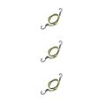 thumbnail image 3 of ZheElen 1/2/3/5 Durable Luggage Rope - Secure And Weather-resistant For Travel Easy Installation Straps With Hook yellow black 120cm 3PCS, 3 of 6