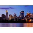 thumbnail image 2 of Cincinnati Skyline Wall Mural by Wallmonkeys Peel and Stick Graphic (24 in W x 16 in H) WM259493, 2 of 4