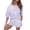 short sets 9#Purple, variant on WAYUTE Shorts Sets Women 2 Piece Outfits Tie Dye Short Sleeve V Neck T Shirt and Leisure Lacing Shorts Baggy Outdoor Summer Outfit
