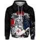 thumbnail image 2 of Sudadera con capucha para hombre de otoño, sudadera con capucha con estampado templario y espartano, sudaderas para hombre, sudaderas con capucha, sudadera con capucha holgada de moda, ropa para hombr, 2 of 4
