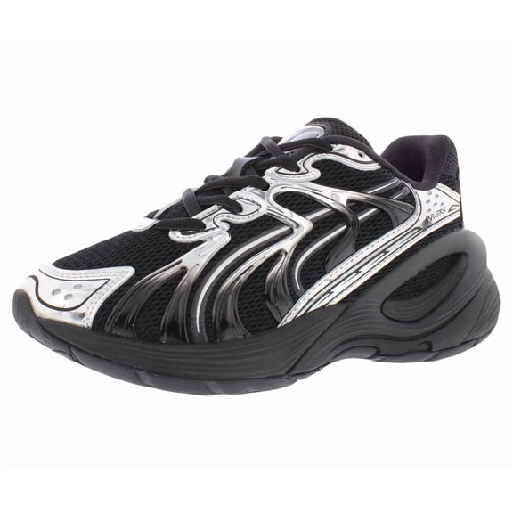 Puma Inverse Dimension GS Boys Shoes Size 4.5, Color: Black/Silver