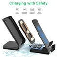 thumbnail image 4 of Fast Wireless Charger Stand, 20W Max Phone Charging Station for iPhone 14/13/12/11/Se/Xs/Xr/X/8, Samsung Galaxy S23/S22/S21/S20/S10/S9/S8/Note 20/10/9/8, 4 of 7