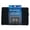 Black, variant on Brookstone Fleece Blanket 2 in 1 Super Soft Cozy Portable Travel Blanket with Carrying Case