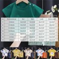 thumbnail image 5 of Toddler Boys Clothes Summer Outfit Sets, Toddler Kids Baby Boy Clothes Summer Outfits Cartoon Animal T Shirt Tops & Shorts Set 1t 2t 3t 4t 5t 6t Boys Cute Summer Clothes Sets Kaprioy Baby Boy Clothes, 5 of 9