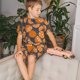 thumbnail image 4 of Balery Various Oranges Conjunto de Pijama Infantil de Manga Corta con Estampado – Ropa de Dormir de Algodón Suave-XX-Large, 4 of 6
