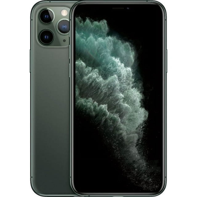 Restored iPhone 11 Pro Unlocked (CDMA + GSM) 64GB Midnight Green (Refurbished)