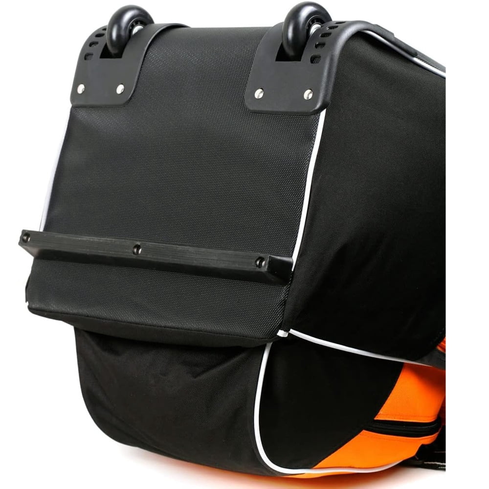 NEW PowerBilt Golf TPS Deluxe Travel Cover / Bag Protection - Black / Orange