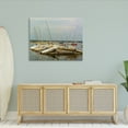 thumbnail image 3 of Stupell Industries Maritime Docked Boats Transportation Painting Gallery Wrapped Canvas Art Print Wall Art, 48 x 36, 3 of 8