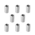 thumbnail image 1 of Huggegwe Écrous de Connexion Ronds pour Manchon Fileté, Écrou de Couplage pour Connecter Deux Arbrex Filetés 10 Pcs CJB91-25813, 1 of 6