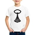 thumbnail image 4 of TAIAOJING Boy Girl New Cozy T-Shirts Cartoon Tie Printed Short Sleeve O-Neck Loose Tshirts Father'S Day Top For Toddler To Teenager Slim-Fit Trendy Clothes, 4 of 4