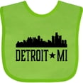 thumbnail image 3 of Inktastic Detroit Michigan City Skyline Boys or Girls Baby Bib, 3 of 4