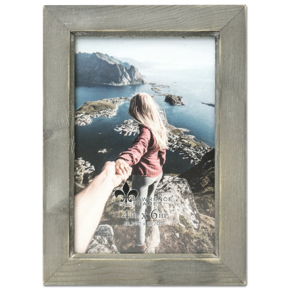 Abbey Gray 4x6 Picture Frame