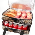 thumbnail image 5 of Yak Insulated Double Layered Lunch Bag with Two Compartments, Large Capacity 7.1x11.4x16.1 Inches, Handheld Meal Bag for Men and Women, 5 of 6