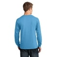 thumbnail image 2 of PC54LS Port & Company Men's T-Shirt Long Sleeve 5.4-oz. 100% Cotton, 2 of 2
