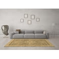 thumbnail image 3 of Ahgly Company Indoor Rectangle Abstract Brown Modern Area Rugs, 5' x 8', 3 of 4