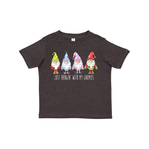 Inktastic Christmas Hangin with My Gnomies Boys or Girls Toddler T-Shirt
