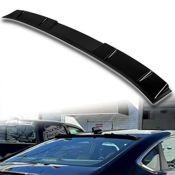 W-Power For 2023-2025 Honda Accord Pearl Black Rear Roof Visor Spoiler