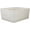 Medium, variant on PETGLE 2 Pack Medium Herringbone Storage Basket | Dimensions: 14"x11.5"x5.15" | Multipurpose | Home Organization | 2 Open Handles | White