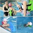 thumbnail image 2 of KEKE Back Float Swim Fin Trainer with Elastic Strap, Wearable Shark Fin Swim Float, Buoyancy Foam for Kids Children Toddler Swimming Safety, Purple, 2 of 9