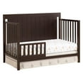 thumbnail image 5 of Oxford Baby Lazio 4-in-1 Convertible Crib, Espresso Brown, GREENGUARD Gold Certified, Wooden Crib, 5 of 7