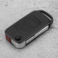 thumbnail image 4 of Flip 2 Bouton Télécommande Fob Housse forBenz SLK Classe E113 ACES W168, 4 of 8