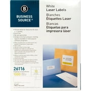 Business Source, BSN26116, Bright White Premium-quality Shipping Labels, 1000 / Pack, White