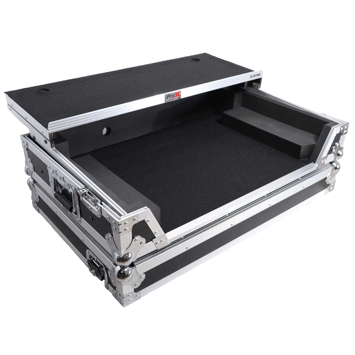 ProX XS-HIT7WLT ATA Flight Road Case for Hercules T7 Inpulse Controller with Laptop Shelf 1U Rack Space and Wheels