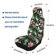 thumbnail image 4 of Vsdgher Lilies Flowers Automotive Seat Covers for Cars Trucks and SUVs – Car Seat Covers for Truck Seat Protectors Set of 2, 4 of 7