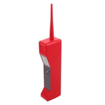 UPOUART Authentic Retro Brick Phone Model Red Vintage Telephone Prop Ideal for Theatrical and Home Decor