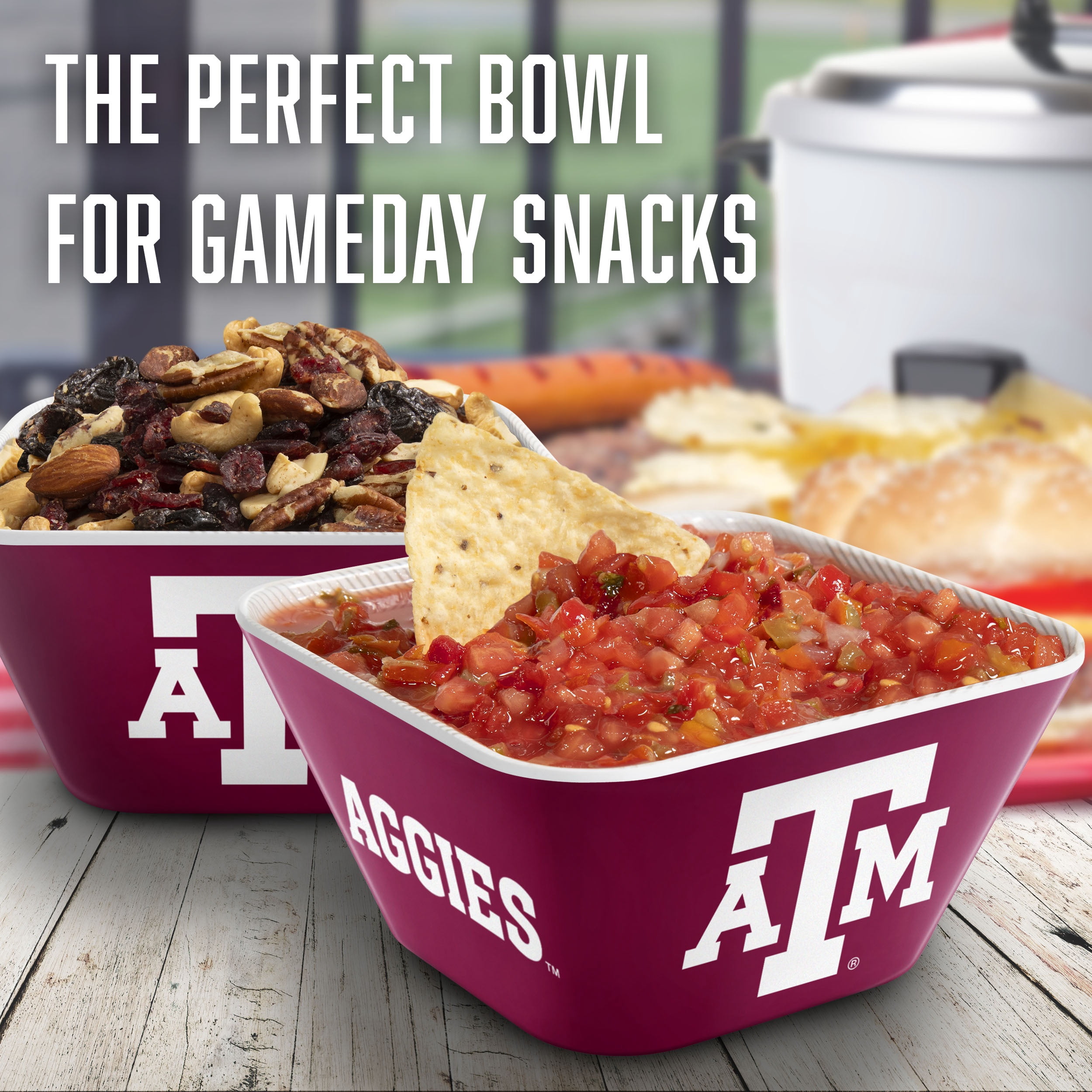 YouTheFan NCAA Texas A&M Aggies Small Snack Bowl