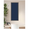 thumbnail image 2 of Kate and Laurel Framed Fabric Pinboard 17 x 41,  Printed Linen Decorative Bulletin Board for Use as a Vision Board or Wall Organization, Matinee Black Bronze Frame, 2 of 8