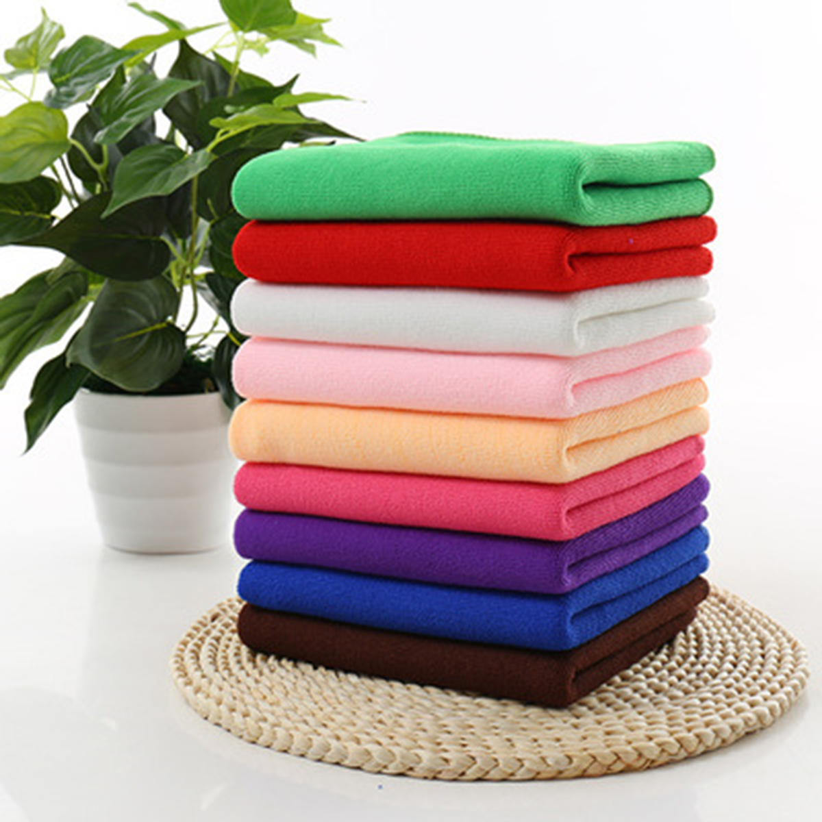 3-Pack Microfiber Car Wash Cloths – Soft Drying Towels For Detailing, Automotive