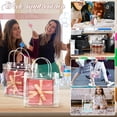 thumbnail image 3 of Bolsas de Regalo de PVC Transparente con Asas, Bolsas de Dulces para Fiestas, Bolsas de Compras Reutilizables, para Compras, Cumpleaños, Boda., 3 of 4
