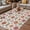 Multi, variant on Boho Geometric Outdoor Rug for Patio/Deck/Porch, Non-Slip Large Area Rug 5 x 7 Ft, Modern Abstract Art Ethnic Rhombus Indoor Outdoor Rugs Washable Area Rugs, Reversible Camping Rug Carpet Runner