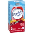 thumbnail image 2 of Crystal Light Fruit Punch Sugar Free Drink Mix Singles Caffeine Free, 13 ct On-the-Go-Packets, 2 of 5