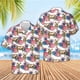 thumbnail image 3 of Camisa hawaiana con estampado 3D de la bandera estadounidense, blusa playera para hombre, camisas con solapa para trabajo, camisas cubanas, ropa para hombre, tops para hombre, 3 of 5