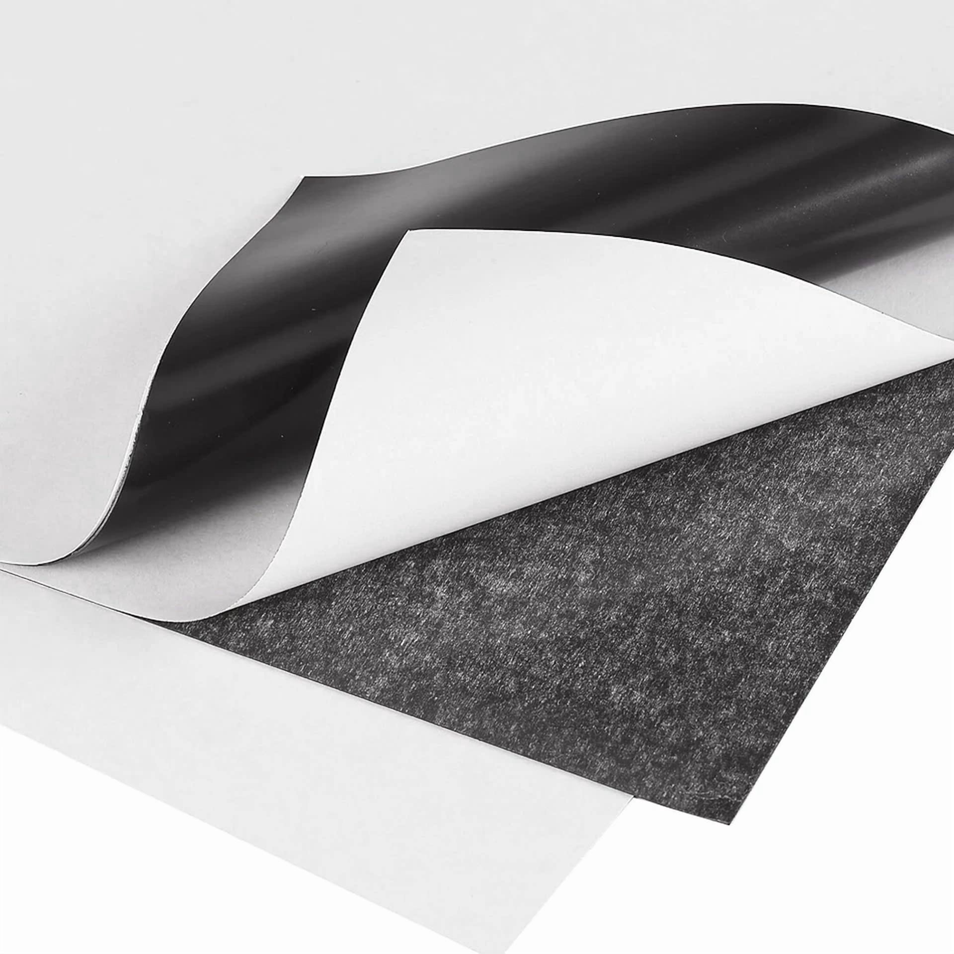 Adhesive Magnetic Sheets Flexible Picture Magnets, Cuttable Magnetic Sheets.