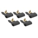 thumbnail image 5 of 5 piezas Abrazadera de boquilla de bomba de válvula de neumático Clip de bomba inflable de neumático de cobre Cabezal adaptador Conector roscado Desinflable, 5 of 10