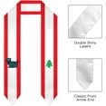 thumbnail image 2 of Class of 2024 Lebanon Flag Graduation Stoles Shawl Sash Scraf For Study Aboard International Students Graduation's Day, 2 of 6
