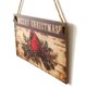 thumbnail image 2 of Advancent Felices fiestas Feliz Navidad Banner Adornos de Placa colgante Tablero Vacaciones Puertas de Navidad Decoración de ventanas Kits de decoración para fiestas 3, 2 of 6
